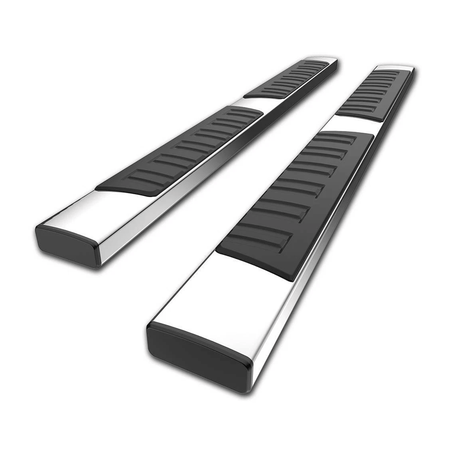 Running Boards fit for Silverado 2007-2018 Crew Cab 6" Nerf Bar Side Step