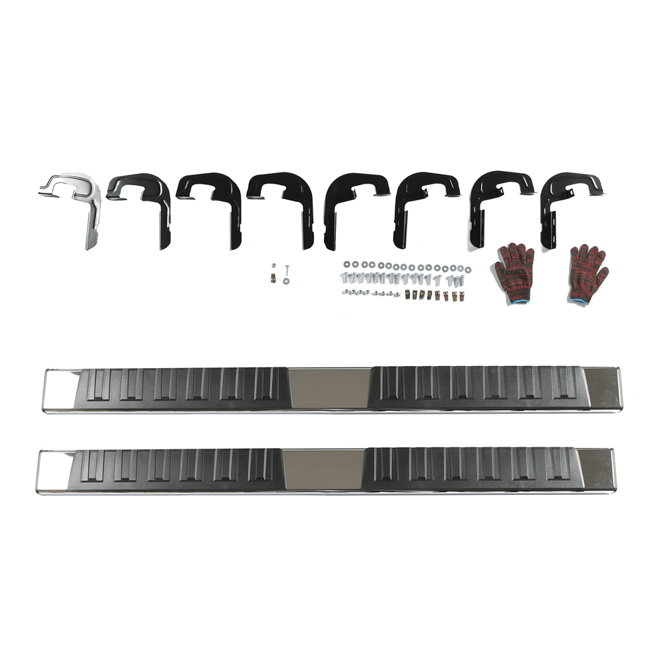 Running Boards Fit For Silverado/GMC Sierra 1500 & 2500HD 3500 2007-2018