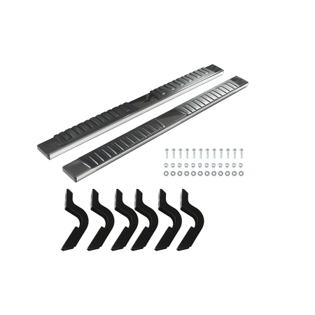 Running Boards fit for Toyota Tundra 07-21 Crew Max Cab 6" Side Steps Nerf Bars