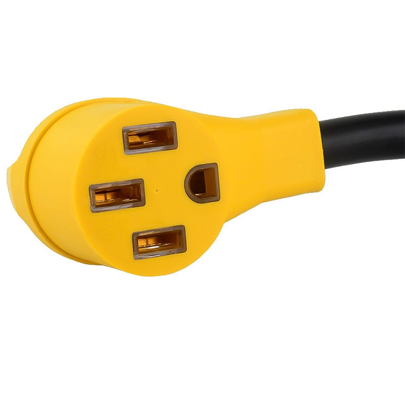 30 Amp to 50 Amp Generator to RV/EV Adapter Cord, NEMA L14-30P to 14-50R ETL Listed