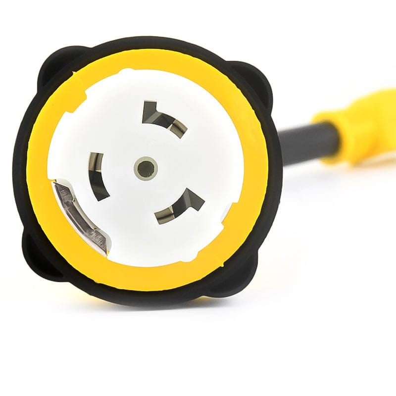 50 Amp to 15 Amp 110V RV Adapter Plug, 15 Amp Male to 50 Amp Female RV Power Adapter Cord 12" ETL Listed"