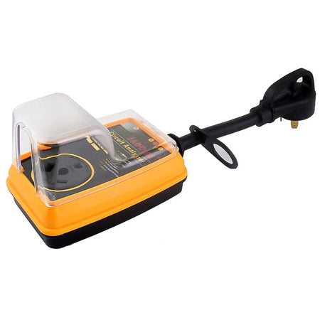 RV Surge Protector 30 Amp Smart RV Surge Protector with Waterproof Cover All-in-1 Circuit Analyzer Power Guard for RV, Camper, Trailer, Truck, Motorboat, Yacht, Mobilhome