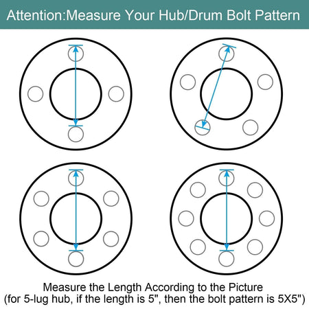Trailer Hubs Convert Mobile Home with Bearings 6000# 6 Lug 6x5.5 Idler Axle