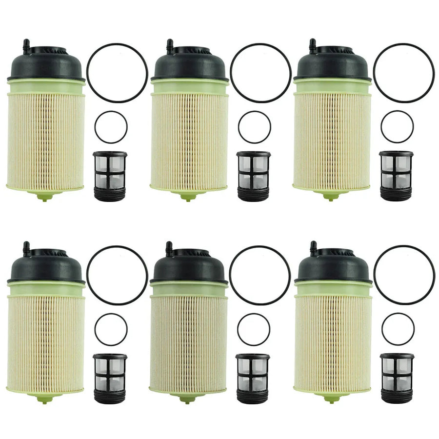 6-Pack A4700903151 Fuel Filters | Fits Detroit Diesel DD13, DD15, Freightliner | PF9908