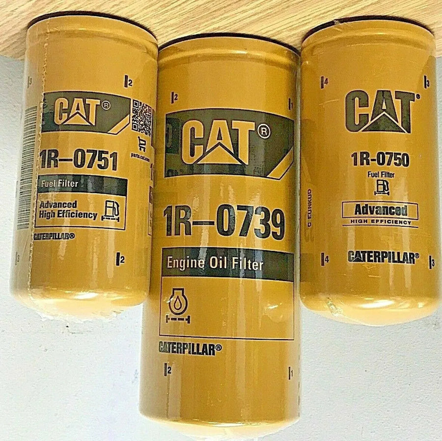 Genuine CAT Engine Filter Kit | Fits Most 3406, C10, C11, C12, C13, C15, C16 Engines | Fuel & Oil Filters