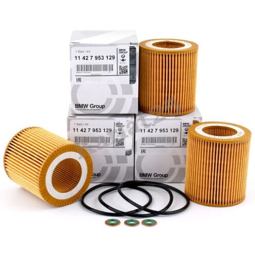 BMW Oil Filter 11427953129 - Genuine OEM Engine Filter for X3 X5 328i 528i