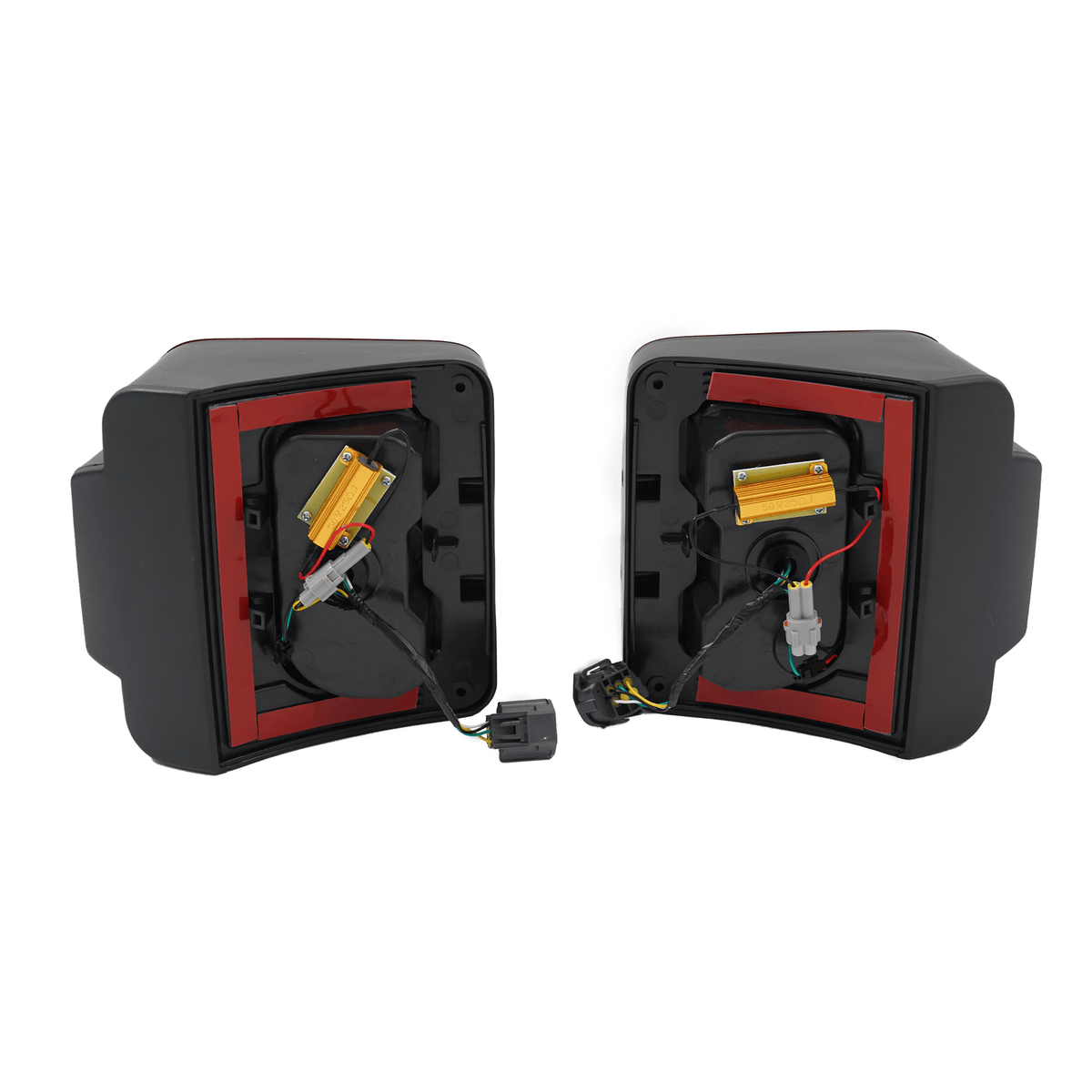 Set Rear Red Tail lights Fit For Jeep Wrangler JK JKU Rubicon Sahara Sport 07-18
