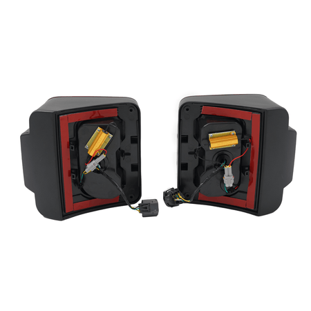 Set Rear Red Tail lights Fit For Jeep Wrangler JK JKU Rubicon Sahara Sport 07-18