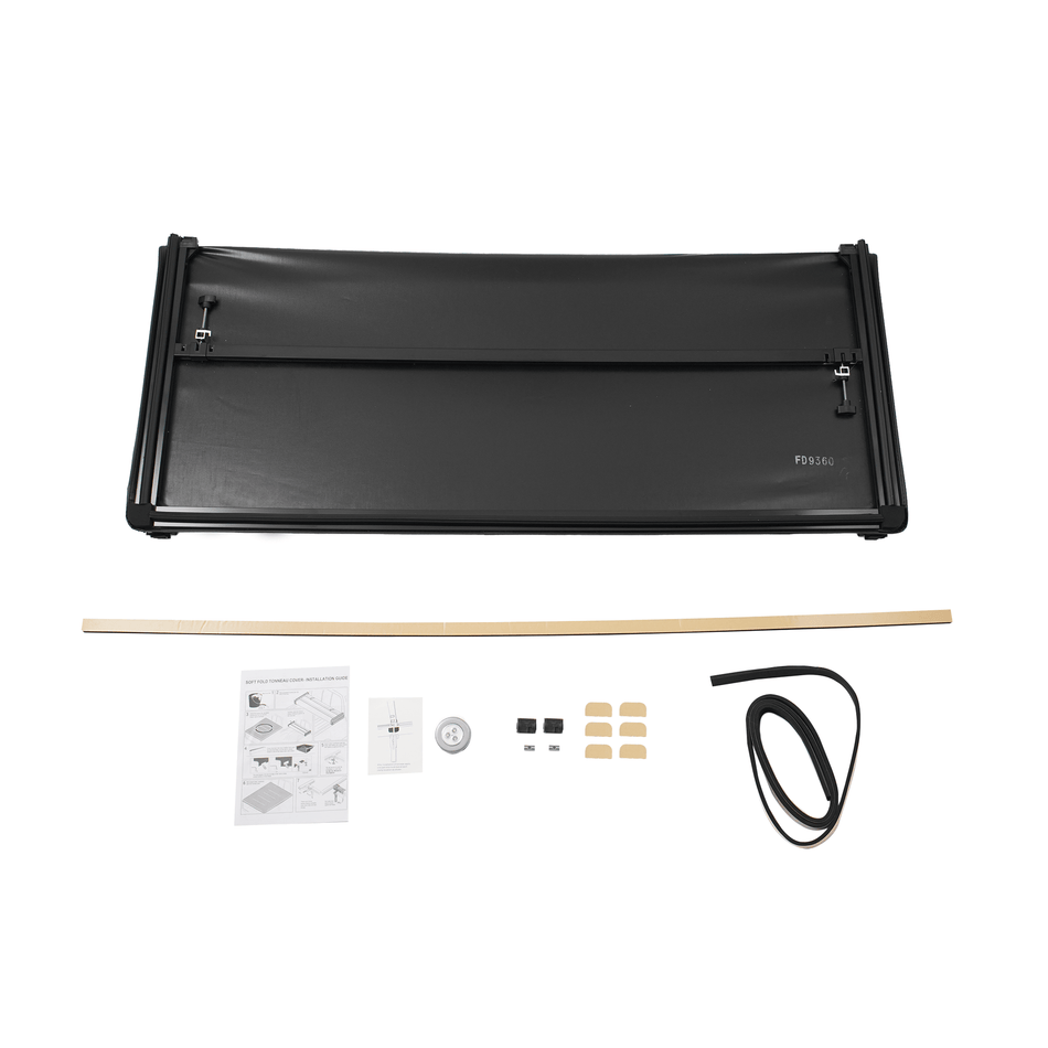 Soft Tri-fold Tonneau Cover fit for Ford Ranger 1993 1994 -2004 6' Bed