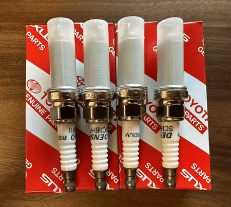 4PCS Genuine SC16HR11 90919-01275 Iridium Spark Plugs for Toyota Lexus