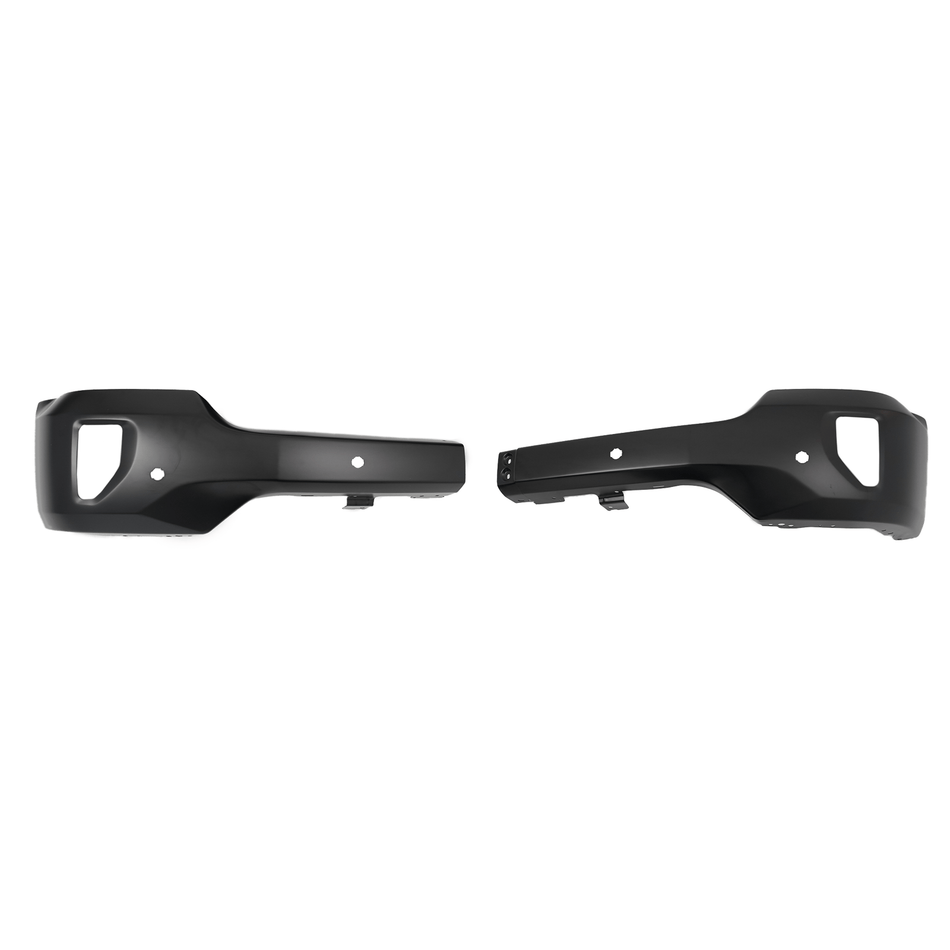 Steel Black Front Fit For Chevrolet Silverado 1500 16-18 Bumper Face Bar Parts