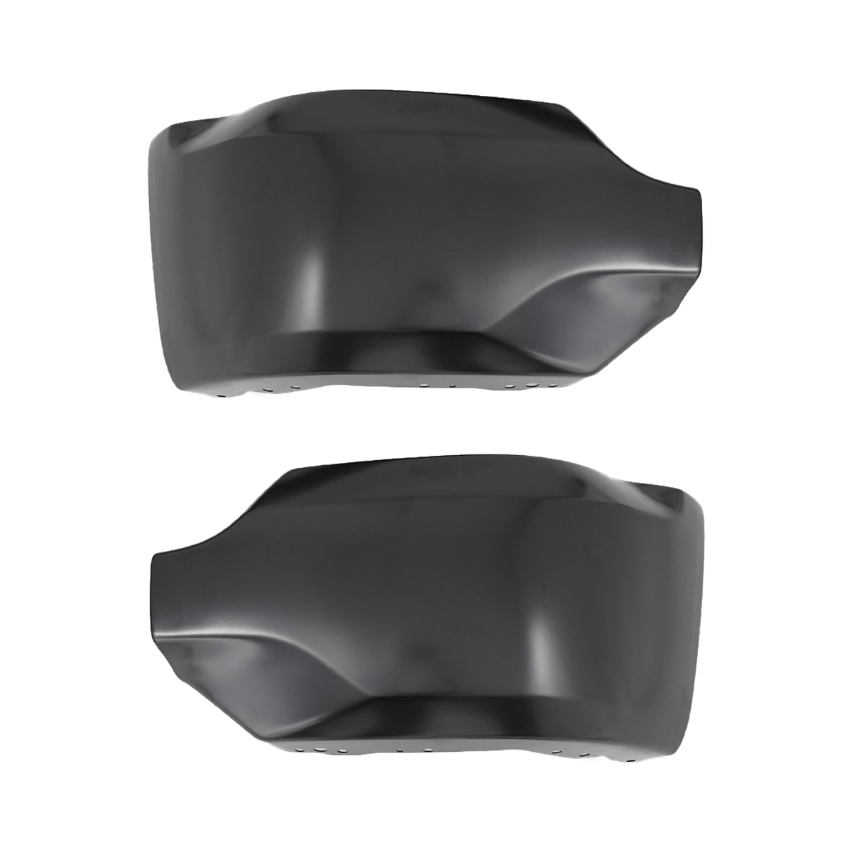 Steel Front Bumper Cover Face Bar Black Fit For Chevy Silverado 1500 2016-2019