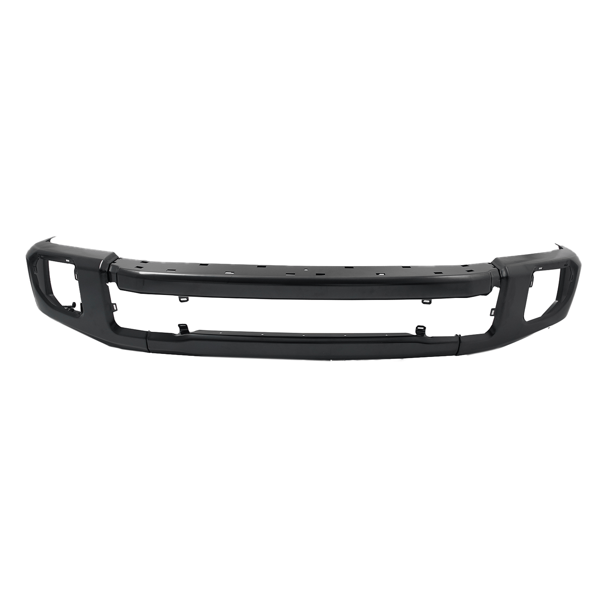 Steel Front Bumper Face Bar Black Fit For Ford F-250 F-350 2020-2022 W/Fog Hole