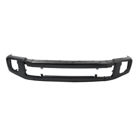 Steel Front Bumper Face Bar Black Fit For Ford F-250 F-350 2020-2022 W/Fog Hole