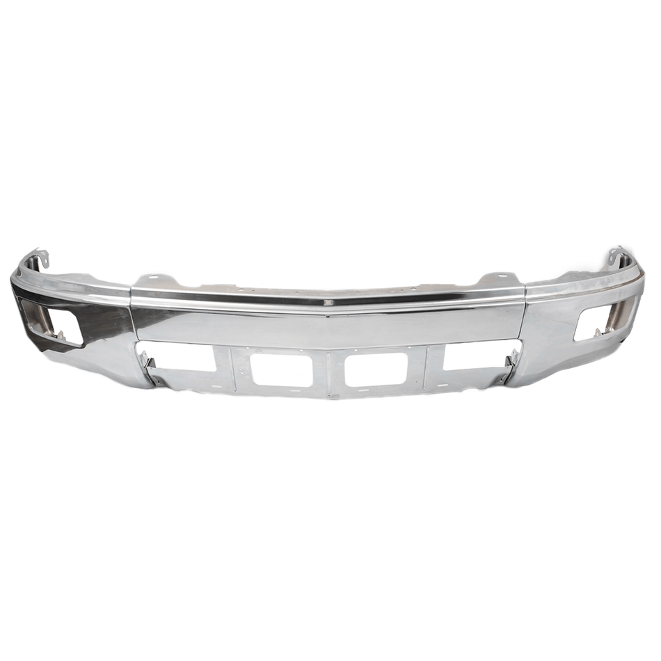 Steel Front Bumper Face Bar Fit For Chevy Silverado 1500 2014-2015 With Fog Hole