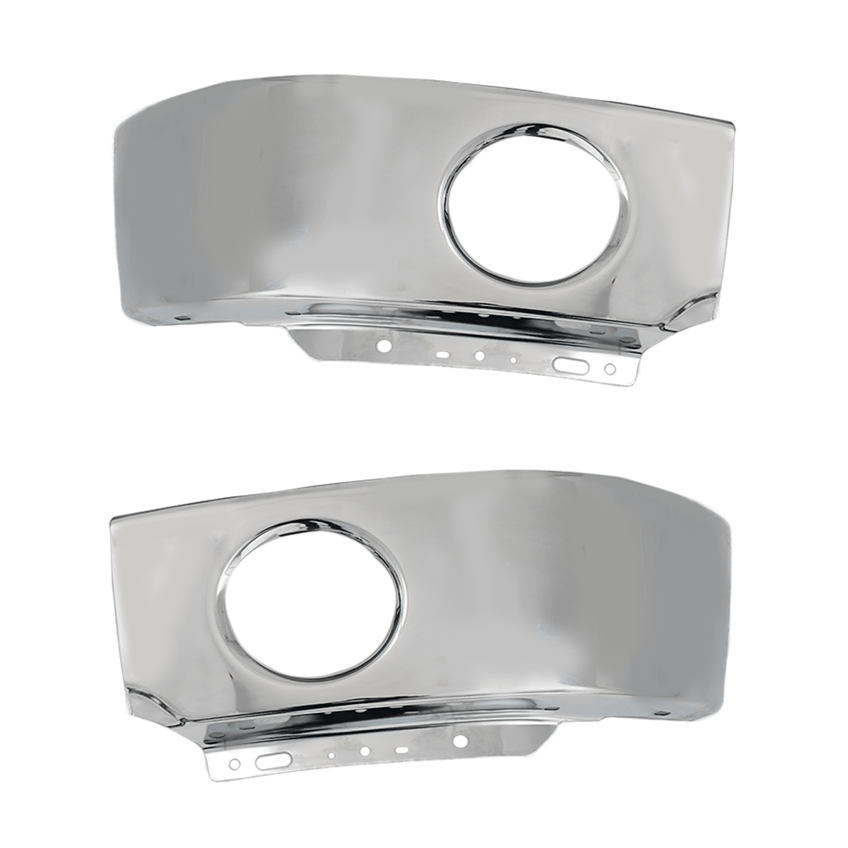 Steel Front Bumper Face Bar Fit For Ford F-150 Pickup 2006-2008 W/ Fog Holes