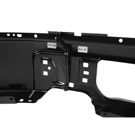 Steel Front Bumper Face Bar Fit For Ford F250 350 450 11-16 SD W/Fog Light Holes