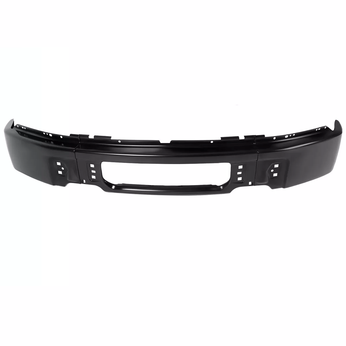 Steel Front Bumper Face Bar Fit For Ford F250 350 450 11-16 SD W/Fog Light Holes