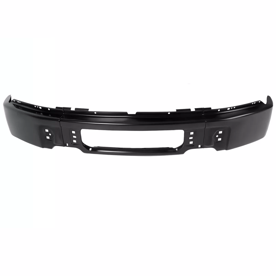 Steel Front Bumper Face Bar Fit For Ford F250 350 450 11-16 SD W/Fog Light Holes