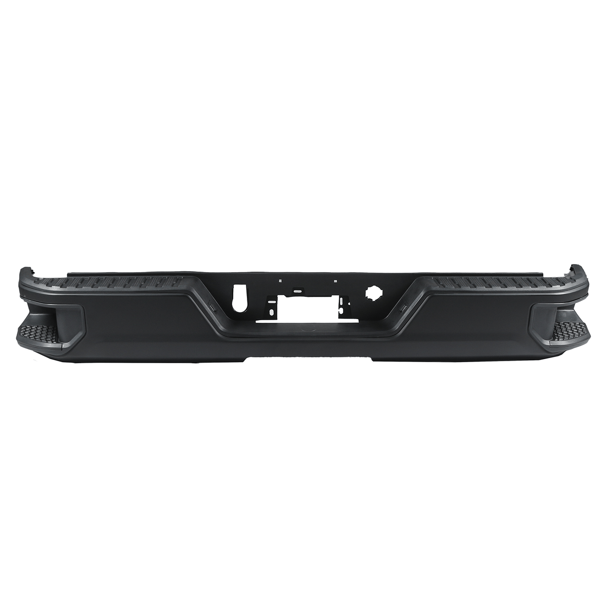 Steel Rear Bumper Assembly Fit For Silverado GMC Sierra 19-24 W/O Sensor Holes