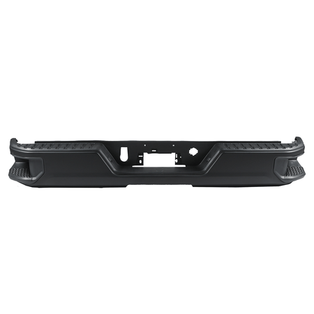 Steel Rear Bumper Assembly Fit For Silverado GMC Sierra 19-24 W/O Sensor Holes