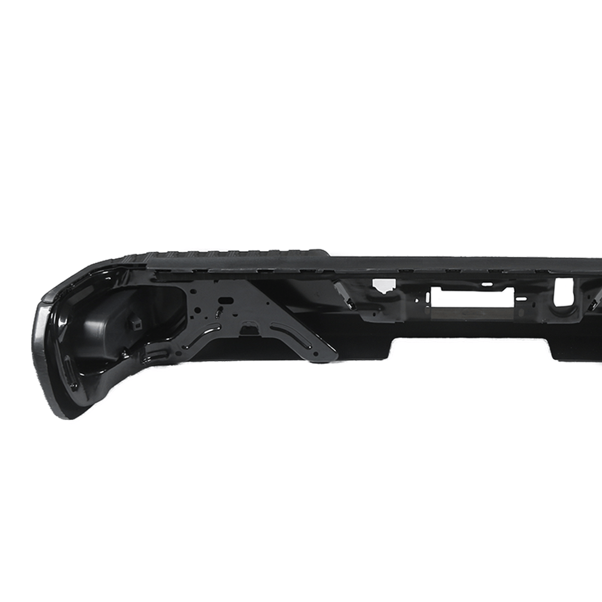 Steel Rear Bumper Assembly Fit For Silverado GMC Sierra 19-24 W/O Sensor Holes