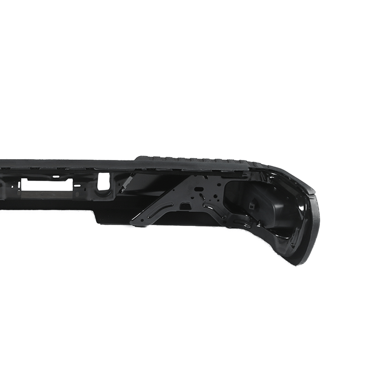 Steel Rear Bumper Assembly Fit For Silverado GMC Sierra 19-24 W/O Sensor Holes