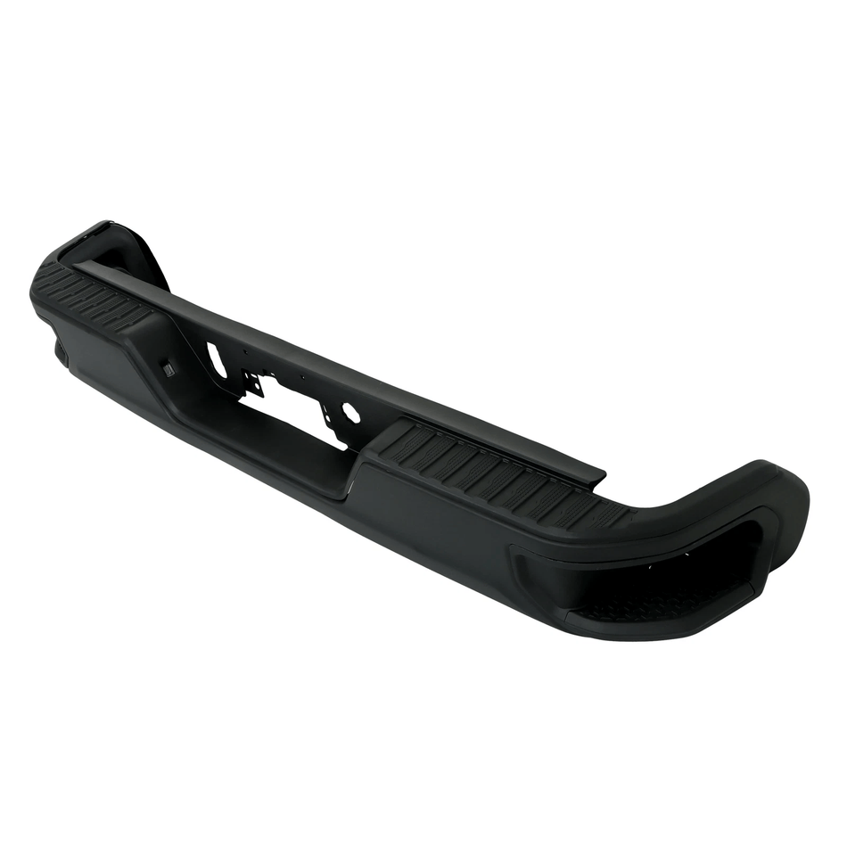 Steel Rear Bumper Assembly Fit For Silverado GMC Sierra 19-24 W/O Sensor Holes