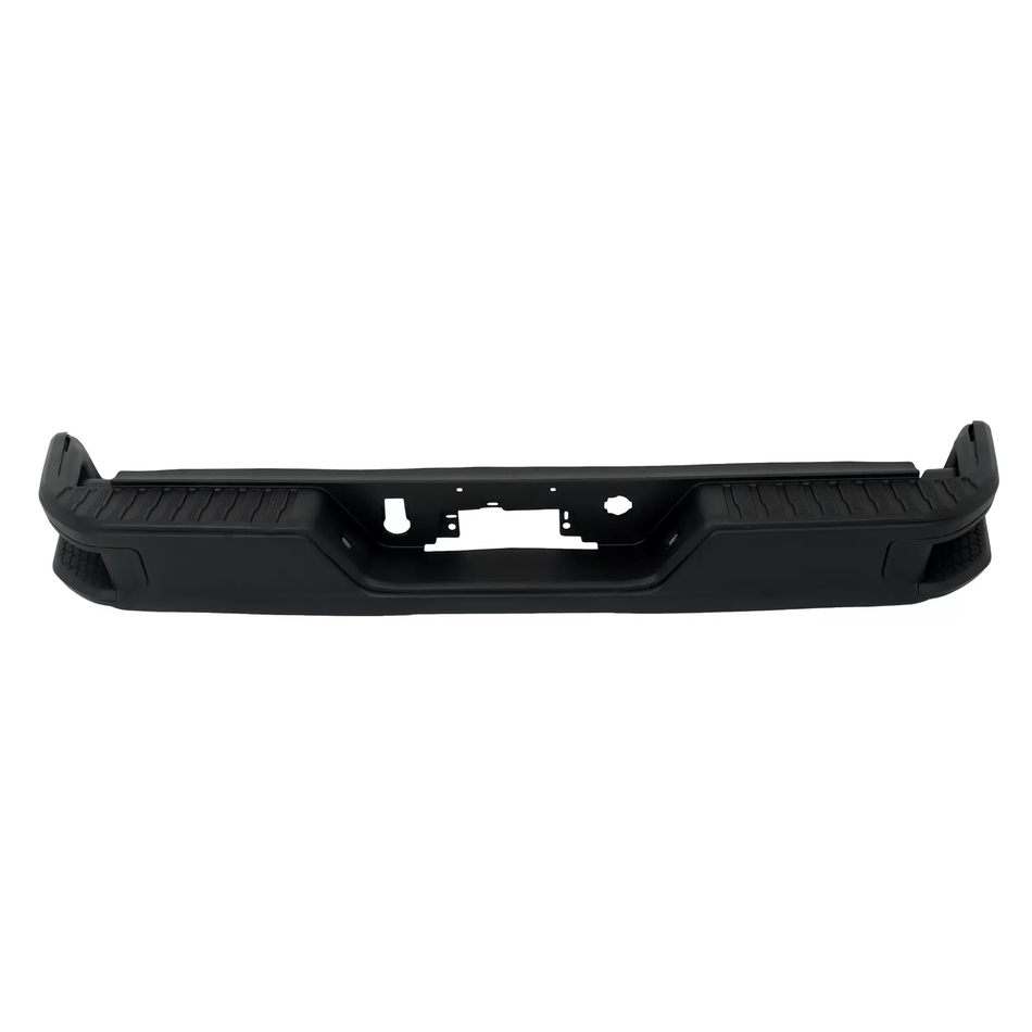 Steel Rear Bumper Assembly Fit For Silverado GMC Sierra 19-24 W/O Sensor Holes