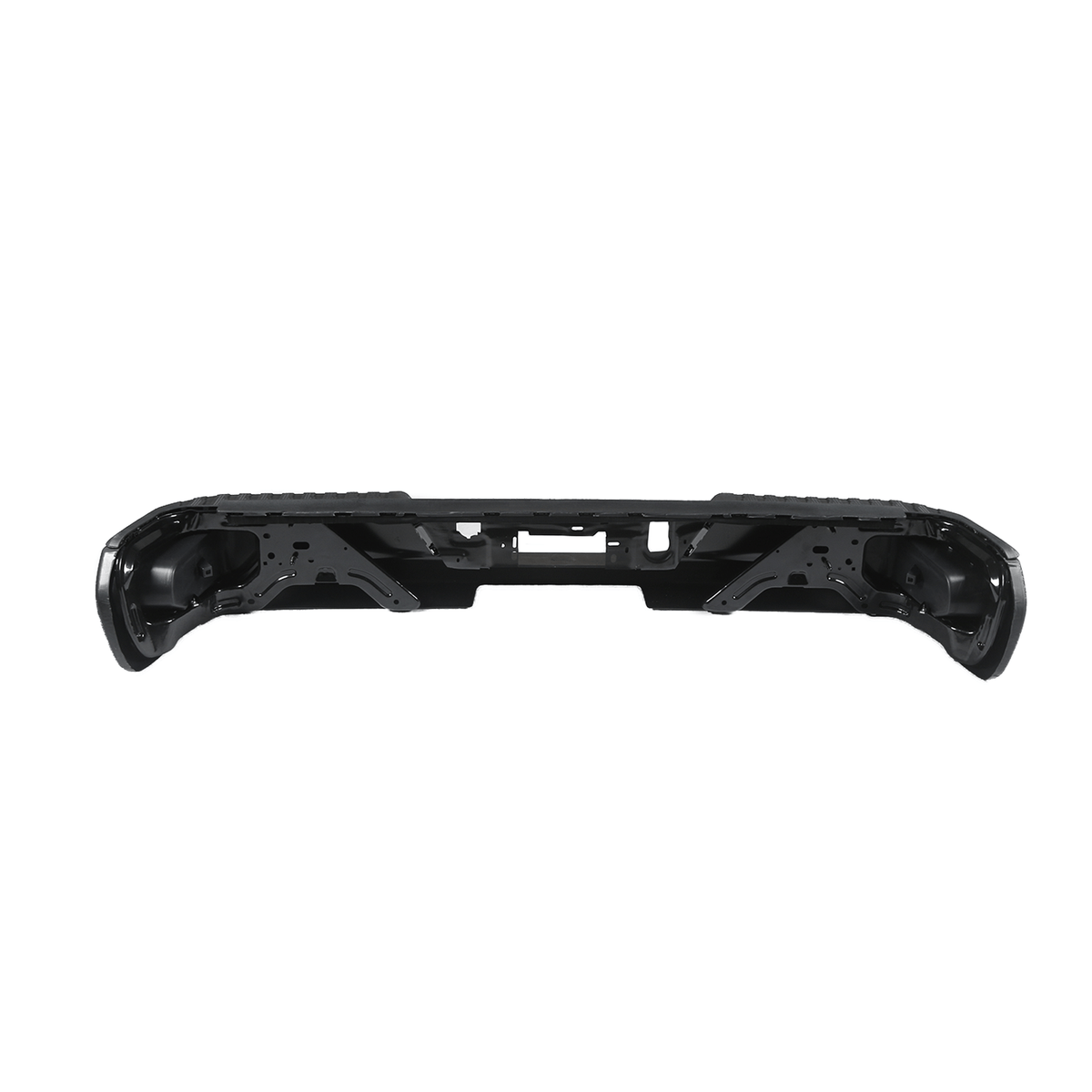 Steel Rear Bumper Assembly Fit For Silverado GMC Sierra 19-24 W/O Sensor Holes