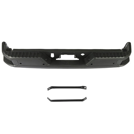 Steel Rear Step Bumper Assembly Fit For Chevy Silverado GMC Sierra 1500 2019-23