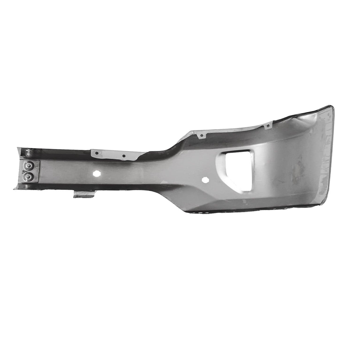 Steel W/ Holes Front Bumper Face Bar Fit For Chevy Silverado 1500 16-2018 Chrome