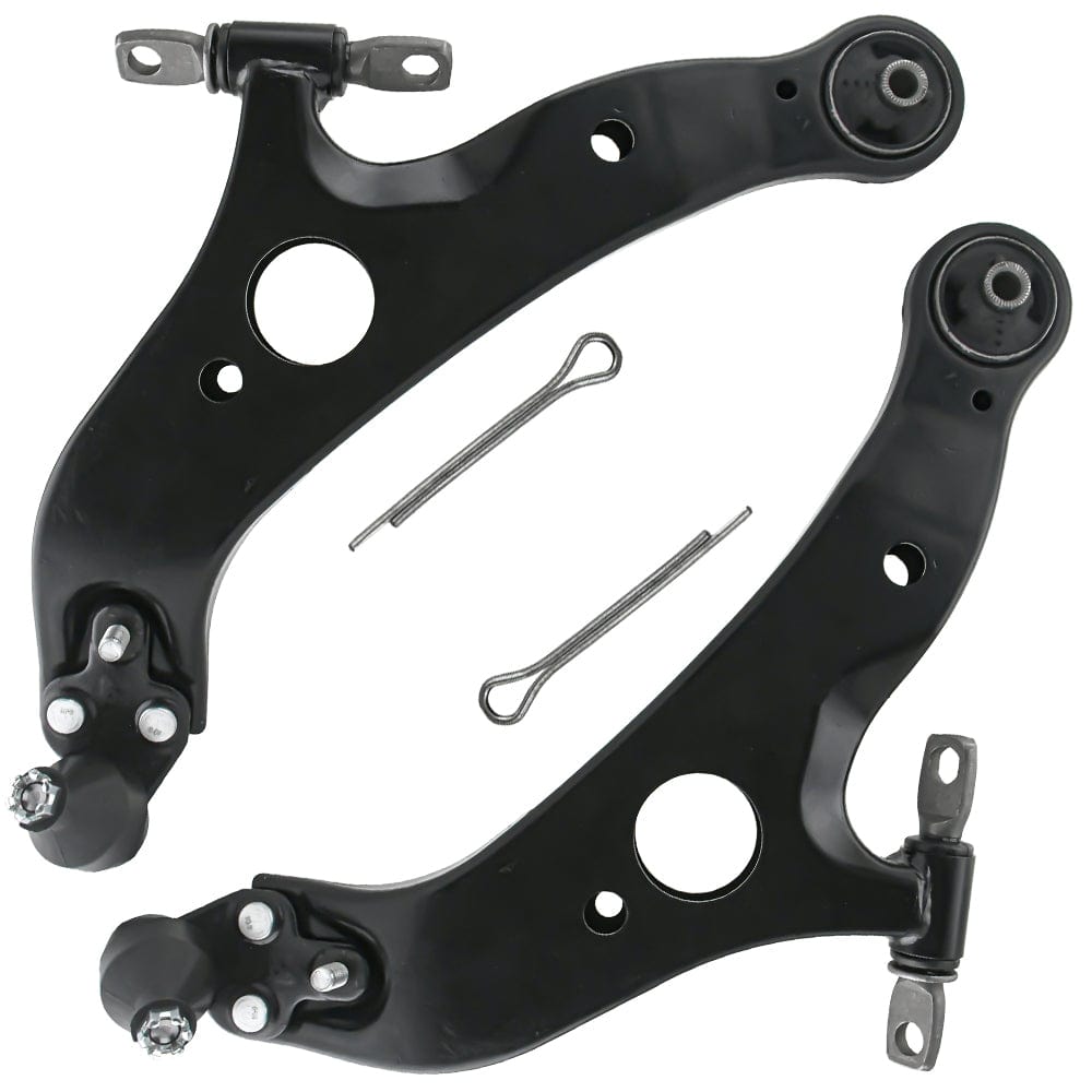 Toyota Sienna Front Control Arms Tie Rods Kit 2004-2010 AWD/FWD Suspension Set