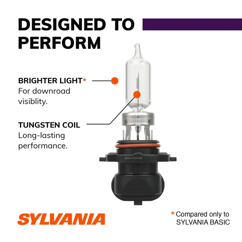 SYLVANIA 9005 XtraVision Halogen Headlight Bulbs - 2 Pack Set