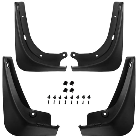 Tesla Model 3 Mud Flaps 2017-2023 No Drill, All-Weather Set