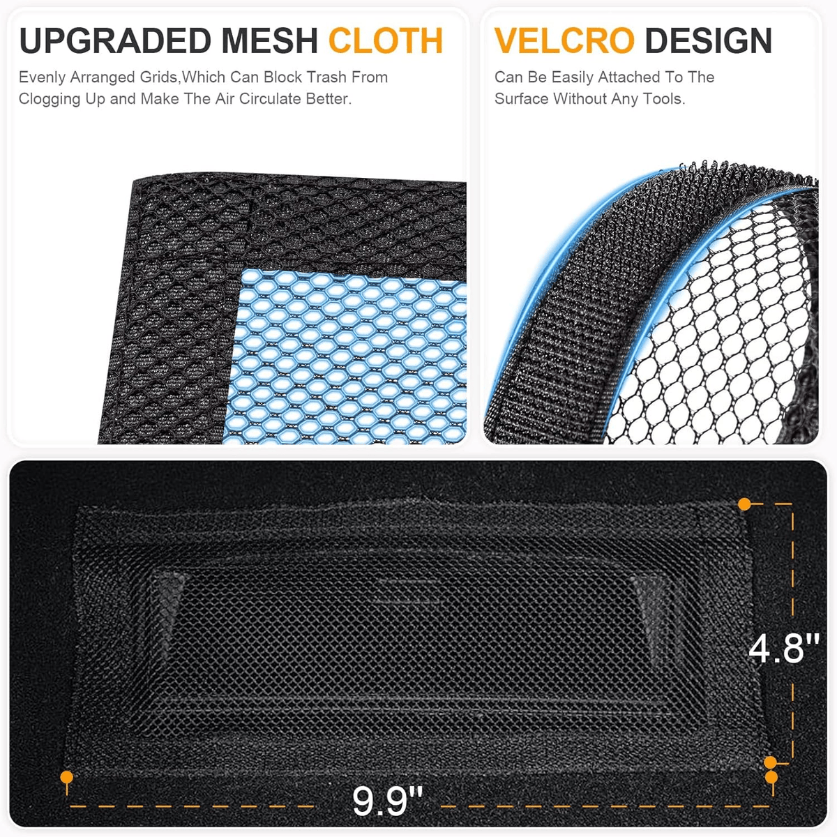 Tesla Model 3 & Y Backseat Air Vent Cover (2-Pack)