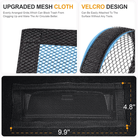 Tesla Model 3 & Y Backseat Air Vent Cover (2-Pack)