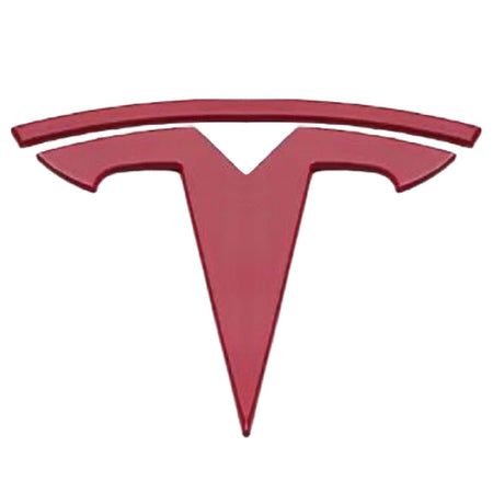 Tesla Model Y Front Hood Emblem Matte Black Frunk T Badge Upgrade