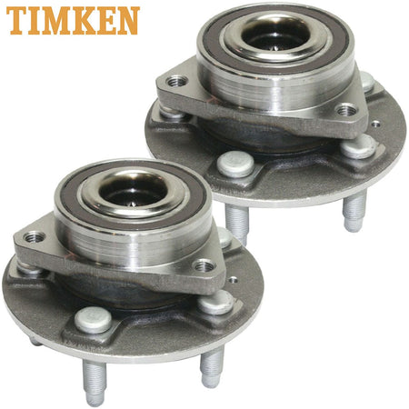 Timken 590260 Front Wheel Bearing Hub Assembly Cadillac CTS Chevy Camaro 2008 2019 2pcs