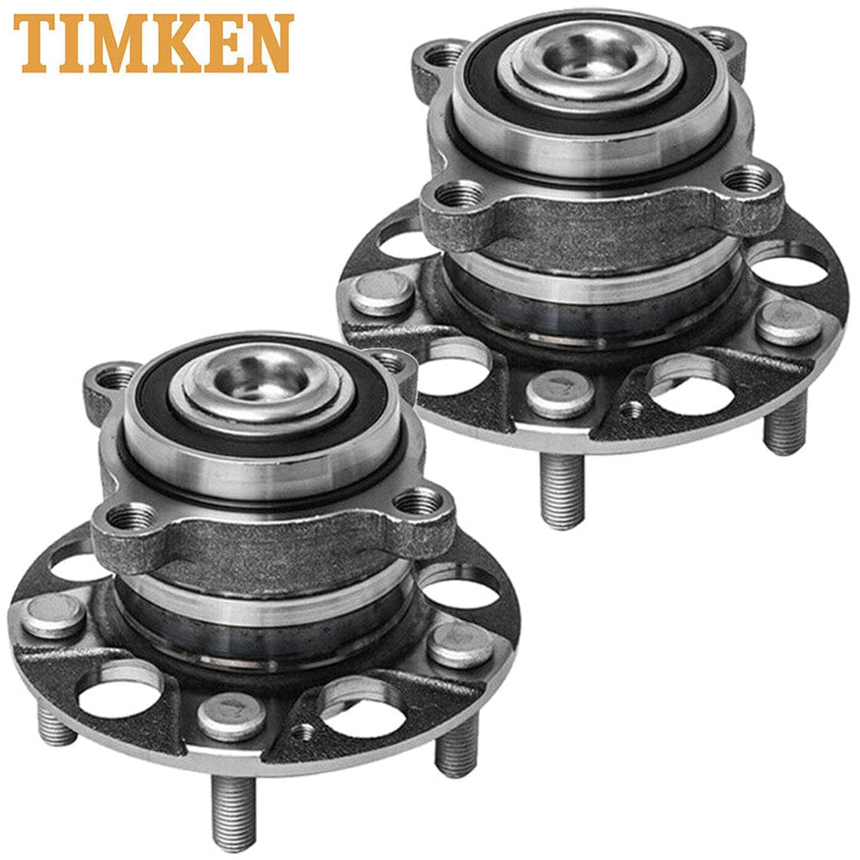 Timken HA590202 Rear Wheel Bearing hub Assembly 2008-2012 Honda Accord 2009-2014 Acura TSX  (2 PACK)