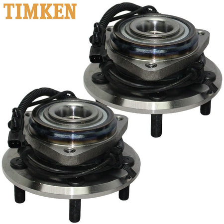 Timken HA590242 Front Wheel Bearing hub Assembly For Jeep Wrangler 2007-2010 (2 PACK)