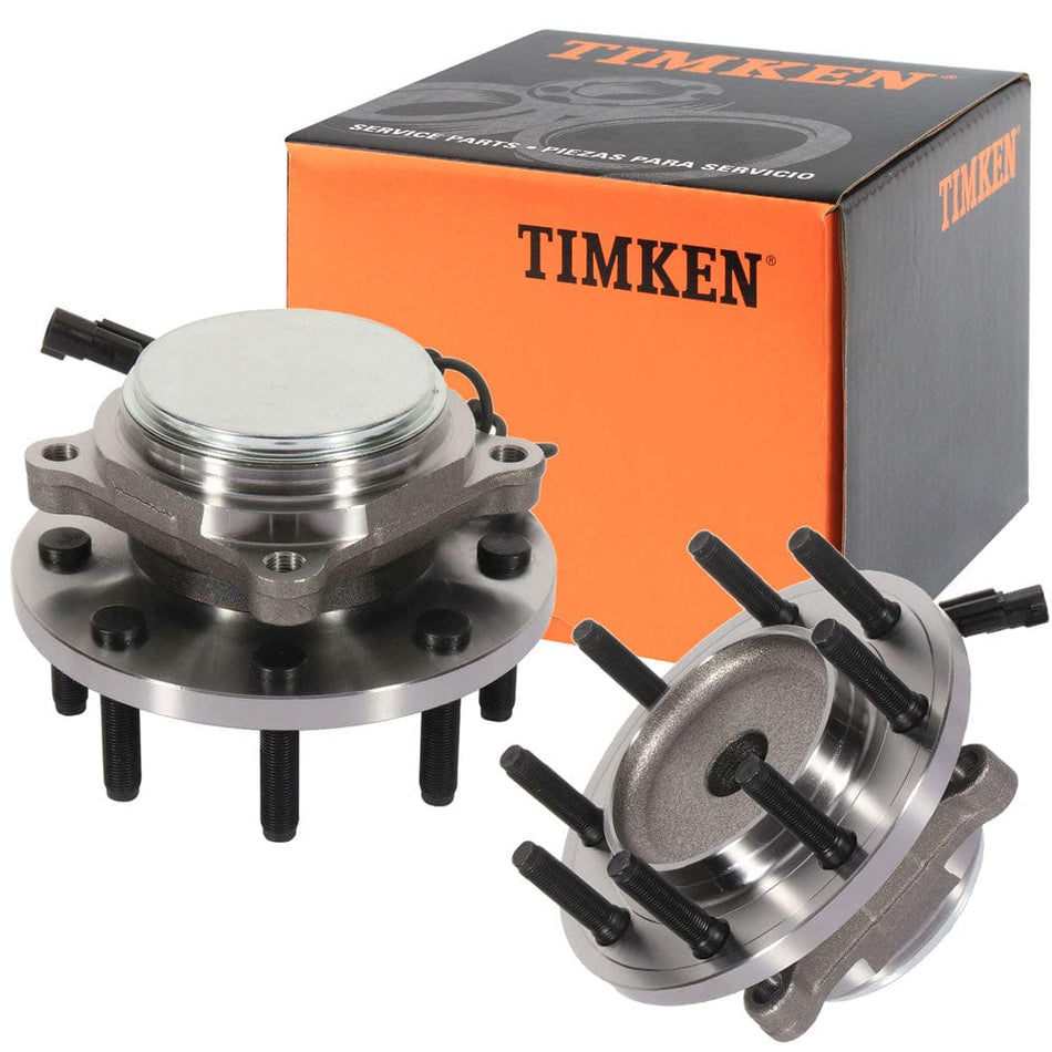 Timken HA590347 Front Wheel Bearing Hub For 2009 2010 Dodge Ram 2500 3500 Pickup-2pcs