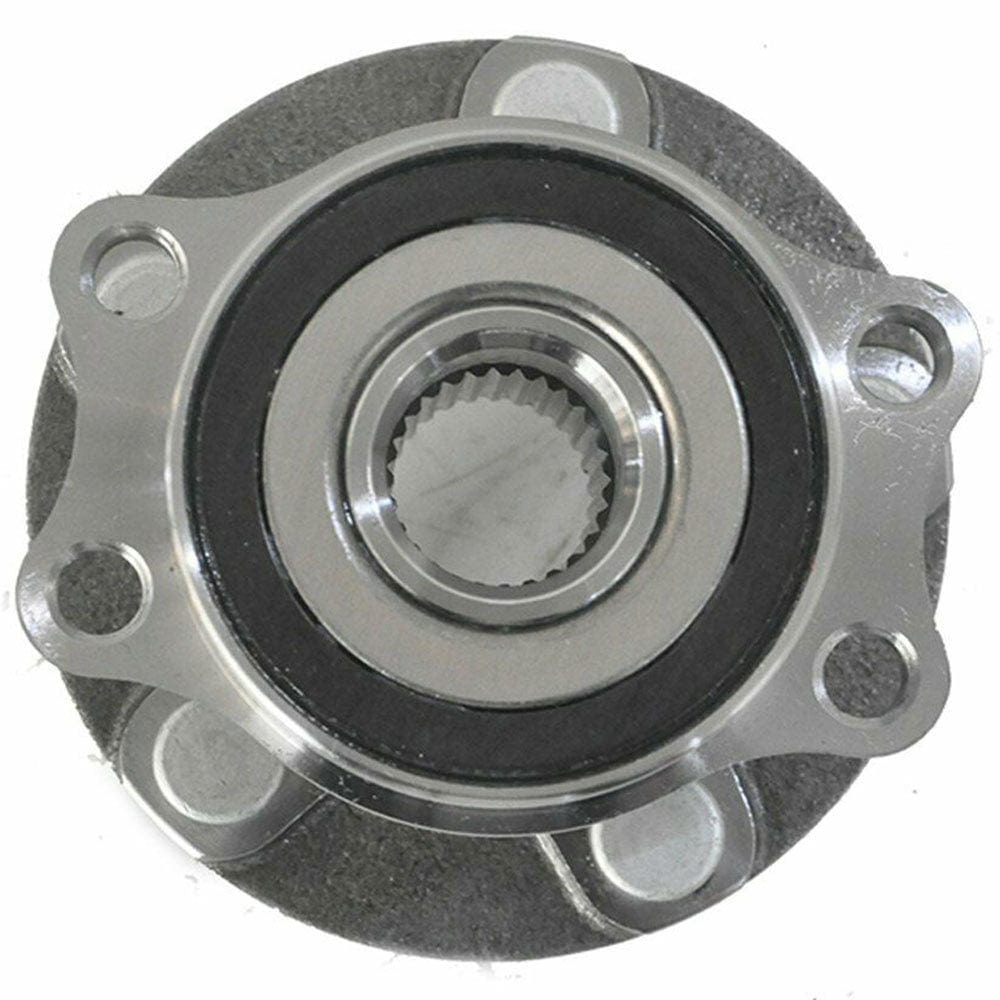 Rear view of rear wheel bearing hub assembly for Subaru Forester showing mounting surface
