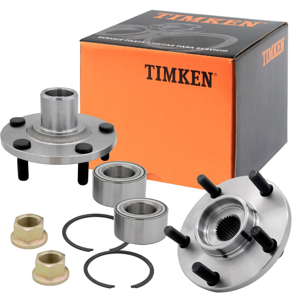 Timken HA590600K Front Wheel Hub Bearing for Infiniti I35 Nissan Maxima Altima Non ABS-2pcs