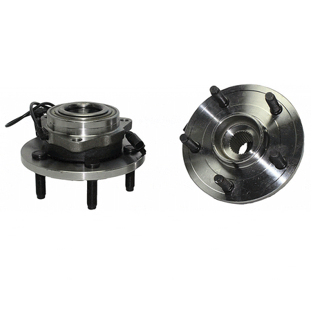 TIMKEN TKHA590035 Front Wheel Bearing hub Assembly for 2005 - 2010 Dodge Dakota w/ ABS 4 Wheel ABS (2 PACK)