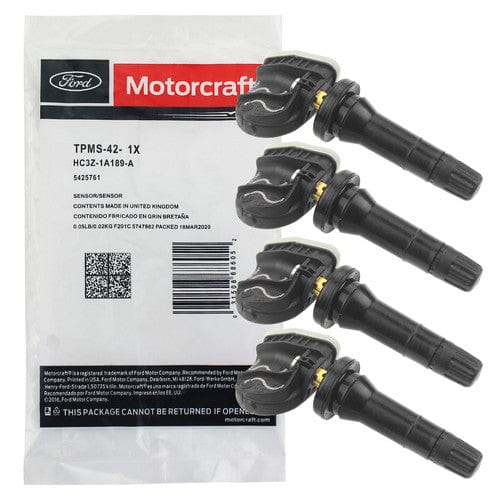 Motorcraft Ford TPMS-42 HC3Z-1A189-A Tire Pressure Monitor Sensor 4pcs