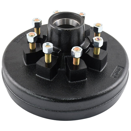 Trailer Brake Hub Drum Kit - 12"x2" for 7000 lbs Axle