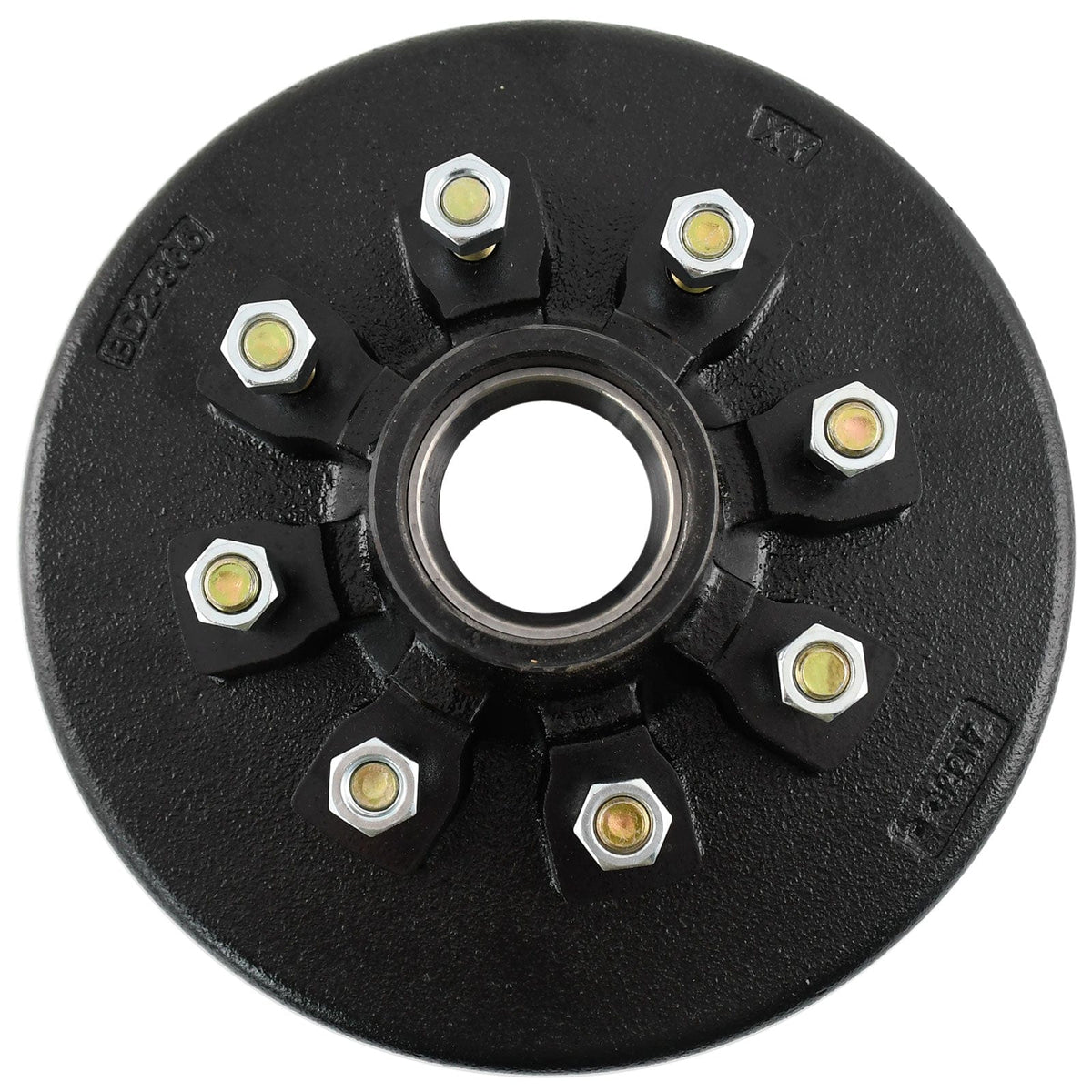 Trailer Brake Hub Drum Kit - 12"x2" for 7000 lbs Axle