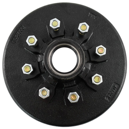 Trailer Brake Hub Drum Kit - 12"x2" for 7000 lbs Axle
