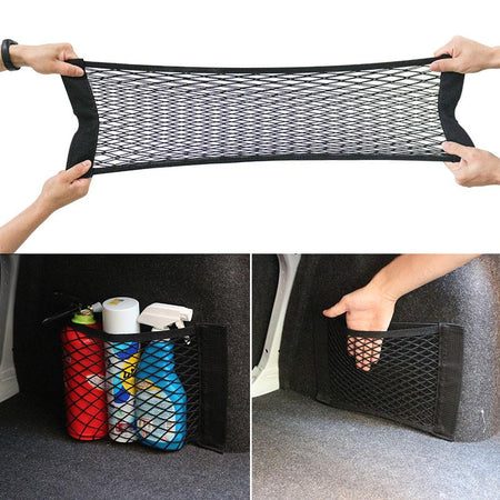 Trunk Storage Bag Mesh Cargo Net For Tesla